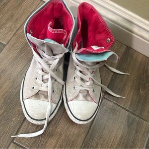 CONVERSE ALL-STAR JUNIOR 6 TWO-FOLD HI-TOP SNEAKERS SHOES KIDS YOUTH UNISEX